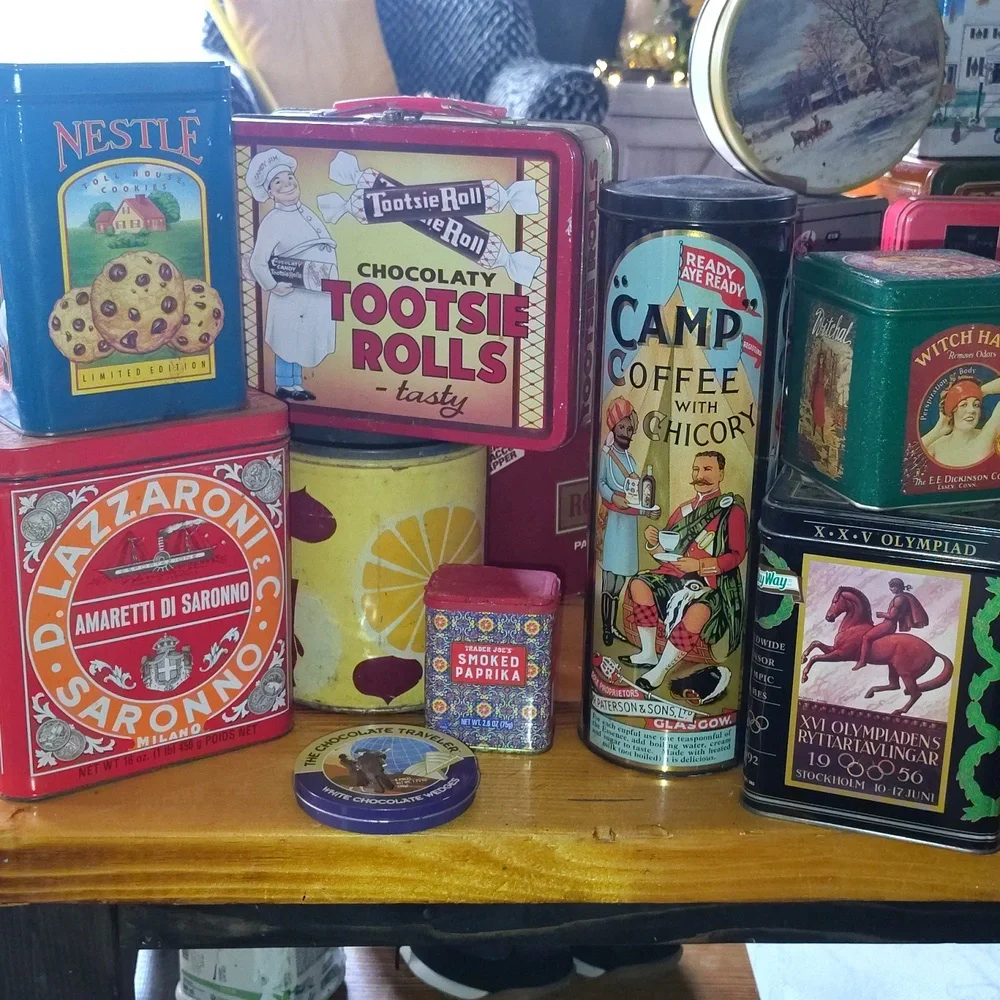 Vintage Tin Box Collection - Picture 2 of 8